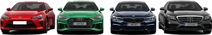 Vozy na splátky — Toyota, Audi, BMW a Mercedes
